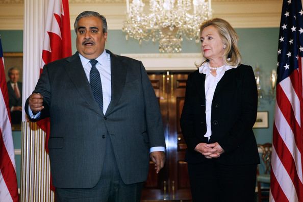 Khalid bin Ahmed Al Khalifa Shaikh Khalid bin Ahmed alKhalifa Photos Clinton Meets