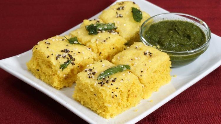 Khaman Khaman Besan Dhokla Manjula39s Kitchen Indian Vegetarian Recipes