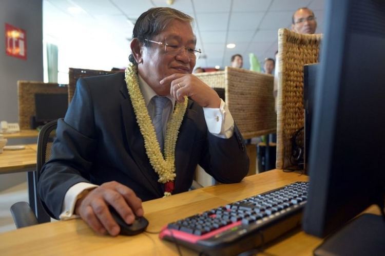 Khieu Kanharith Cambodian minister of Information and government spokesman