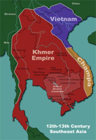 Khmer Empire Khmer Empire timeline Timetoast timelines