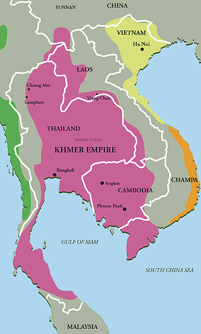 Khmer Empire Thailand39s World The Khmer Empire in Thailand