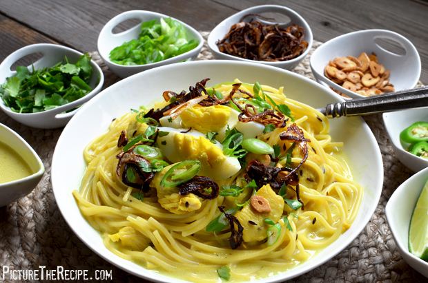 Khow suey Khow Suey Noodles in a Coconut Curried Sauce Picture the Recipe