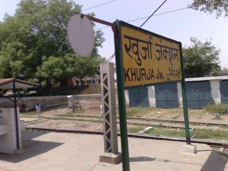 Khurja Junction railway station