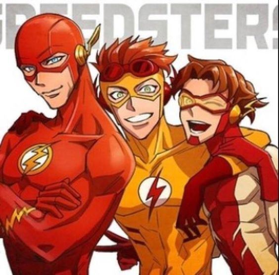 Kid Flash The Flash Kid Flash and Impulse The Flash Pinterest Posts
