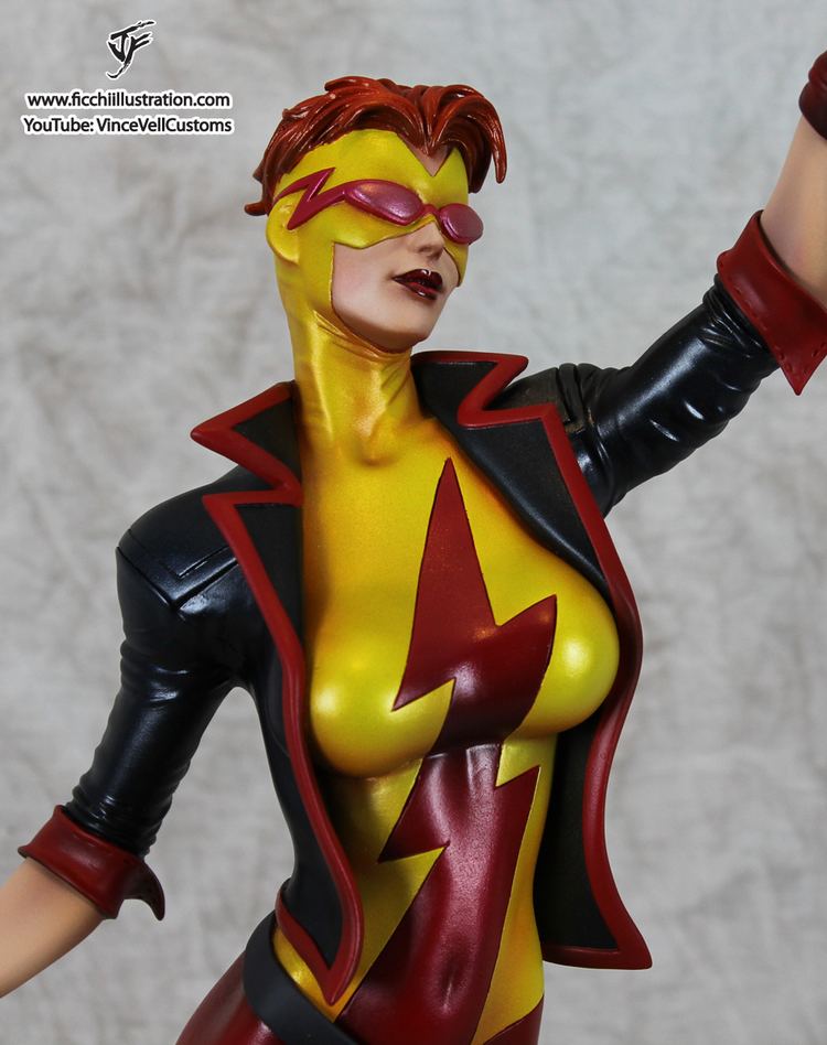 Kid Flash (Iris West) Kid Flash Iris West Kingdom Come Custom Statue Statue Forum