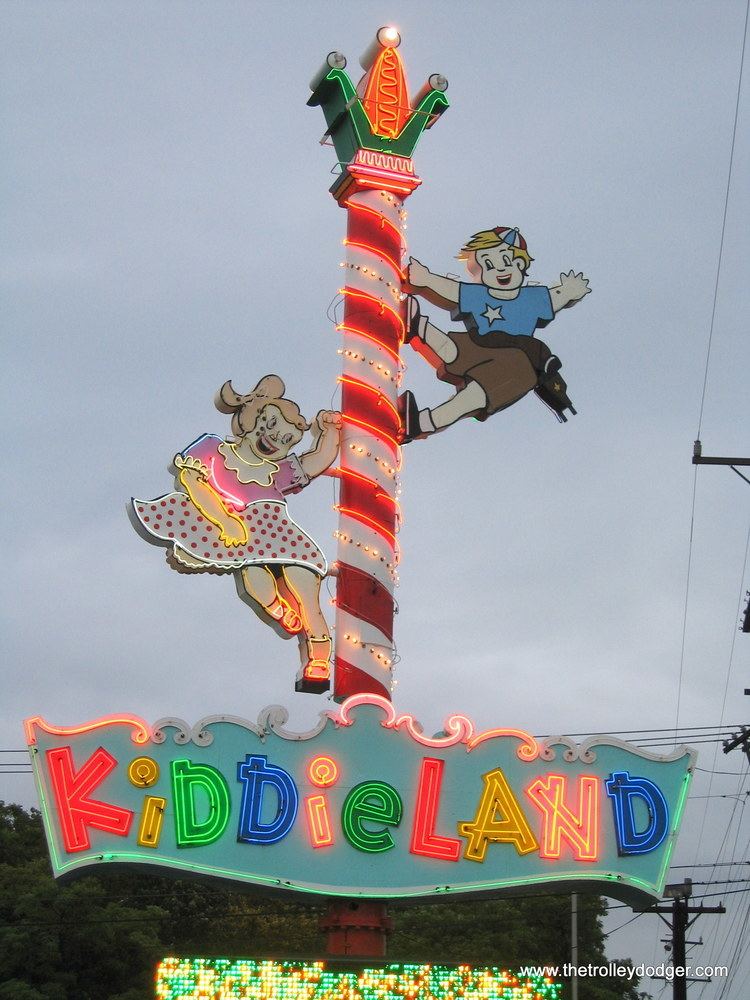 Kiddieland Amusement Park The Kiddielands of Chicago The Trolley Dodger
