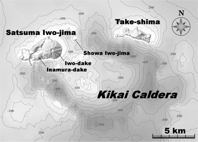 Kikai Caldera Kikai caldera