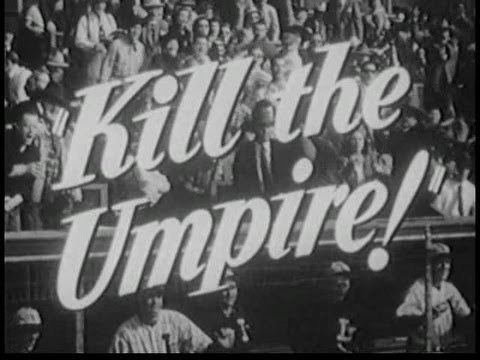 Kill the Umpire 1950 KILL THE UMPIRE TRAILER WILLIAM BENDIX YouTube