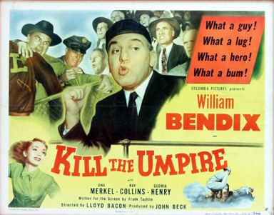 Kill the Umpire KILL THE UMPIRE 1950 starring William Bendix with Emil Sitka