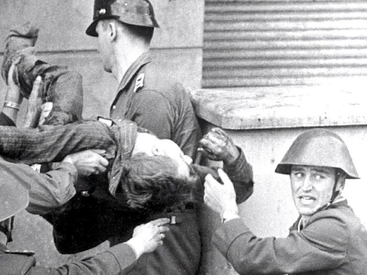 Killing of Peter Fechter Grim scenes at Berlin Wall as refugee left to die from