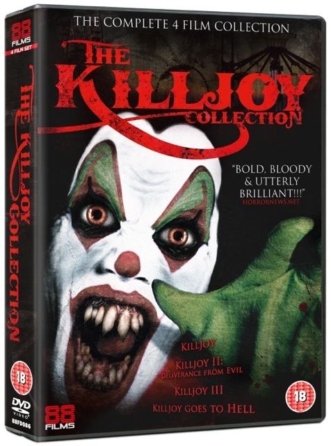 Killjoy (film series) The Killjoy Collection 88 Films DVD Review Pissed Off Geek