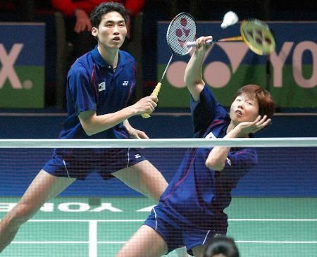 Kim Dong-moon Lee KyungwonRa KyungminKim Dongmoon BadmintonCentral