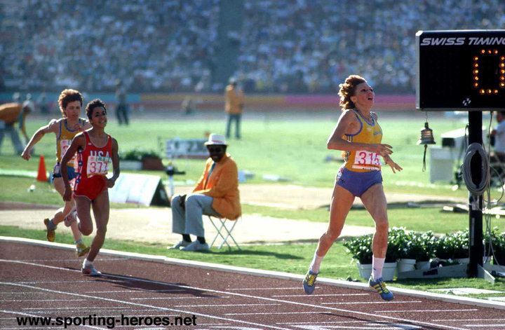Kim Gallagher Kim GALLAGHER 800m silver at 1984 Olympic Games USA