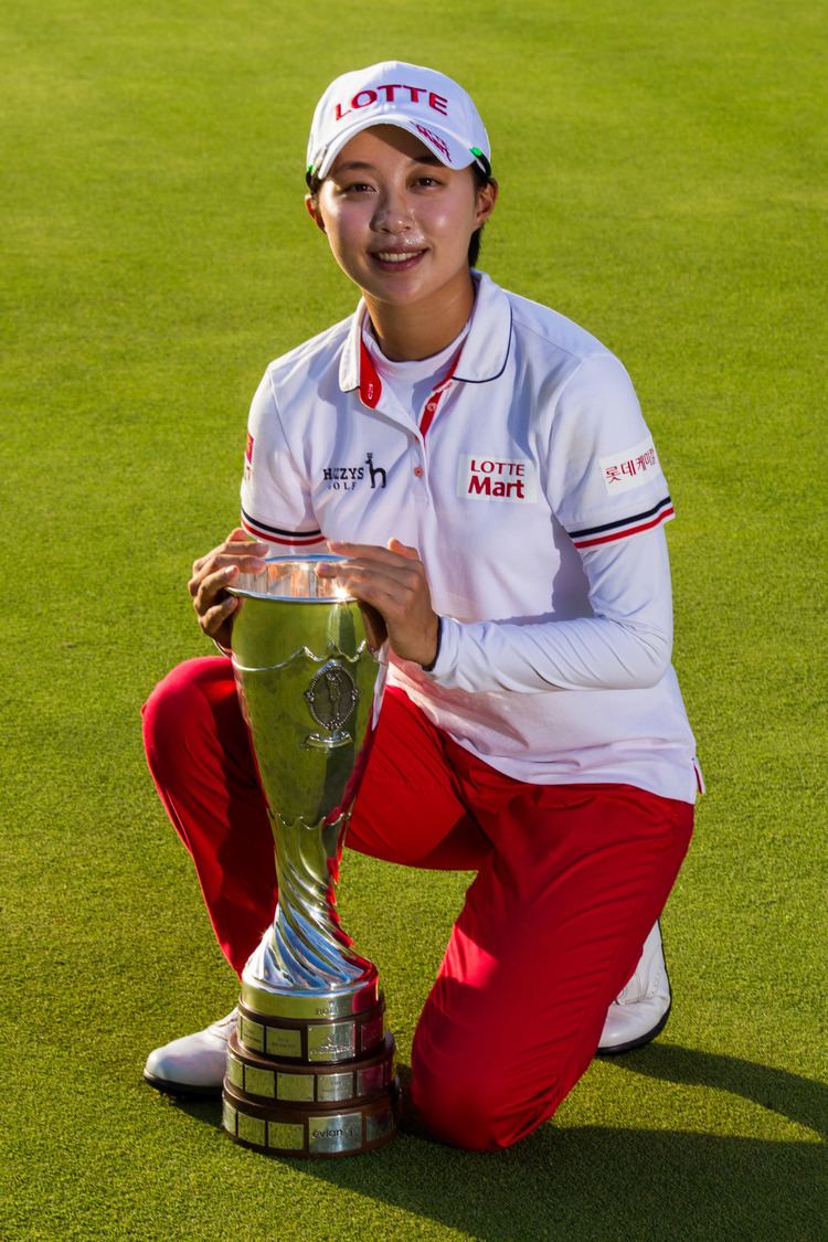Kim Hyo-joo HyoJoo Kim and Trophyjpg