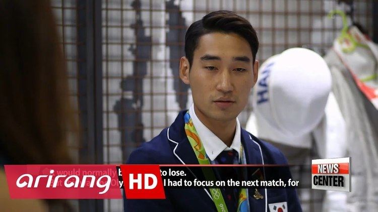 Kim Jung-hwan (fencer) Bronze medalist fencer Kim Junghwan discusses his journey to and