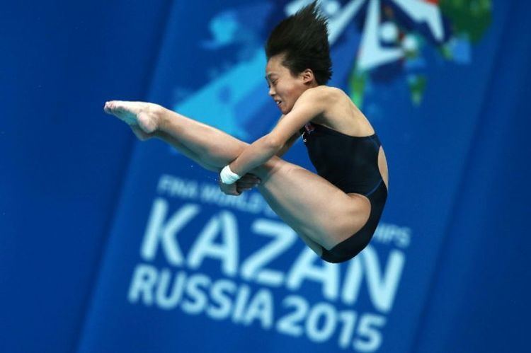 Kim Kuk-hyang (diver) North Koreas Kim Kukhyang wins historic gold