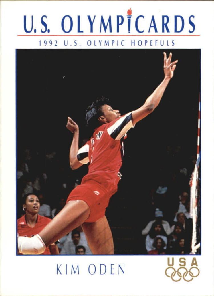Kim Oden 1992 Impel US Olympic Hopefuls 94 Kim OdenVolleyball NM