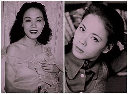 On the left, Kim Soo-mi with curly hair and smiling. On the right, Kim Soo-mi with a fierce look.