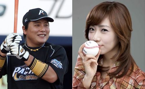 Kim Tae-kyun Slugger Kim Taekyun to Wed Sports Announcer The Chosun