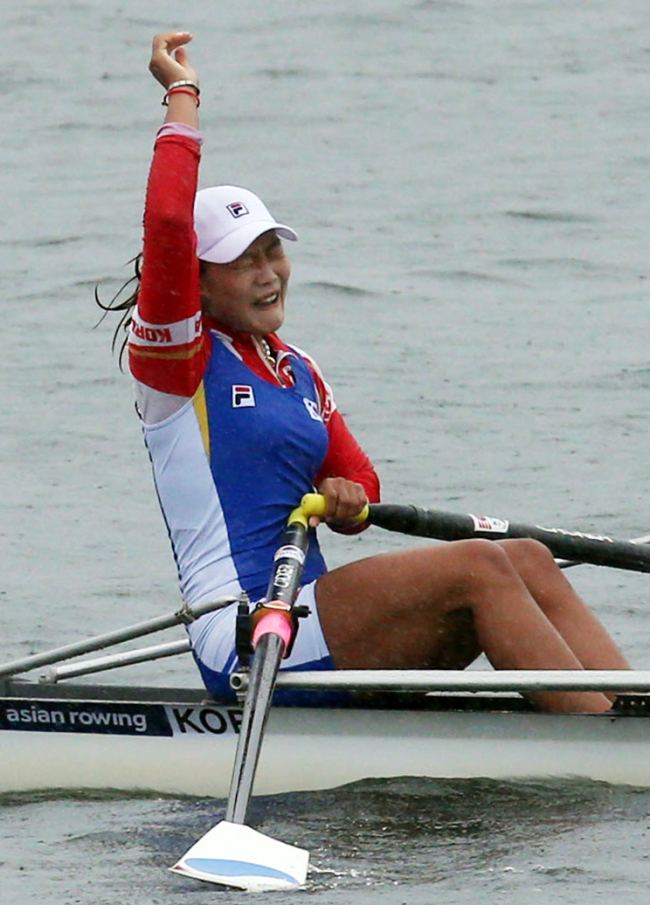 Kim Ye-ji Asian Games Kim Yeji wins gold in womens single sculls rowing