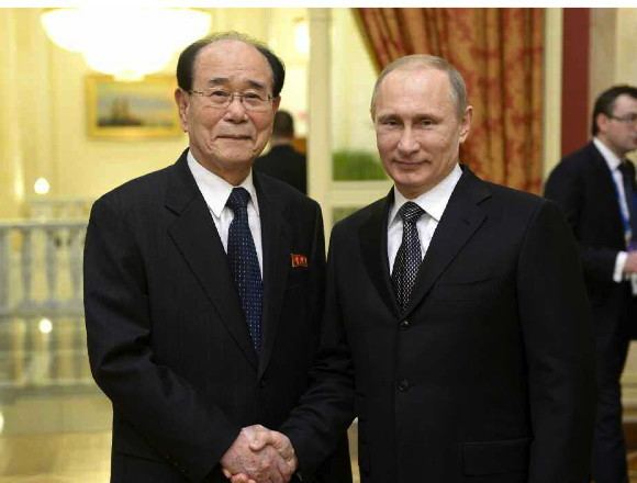 Kim Yong-nam Kim Yong Nam Meets with Putin North Korea Leadership Watch