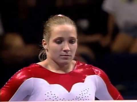 Kim Zmeskal Kim Zmeskal Vault 1 1998 US Gymnastics Championships