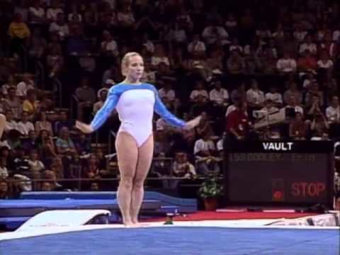 Kim Zmeskal Kim Zmeskal Floor Exercise 1998 US Gymnastics