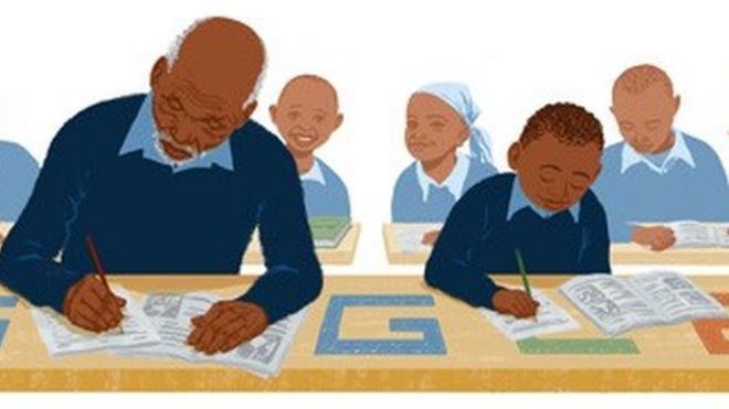 Kimani Maruge Google doodle honours oldest pupil Kenyan Kimani Maruge BBC News