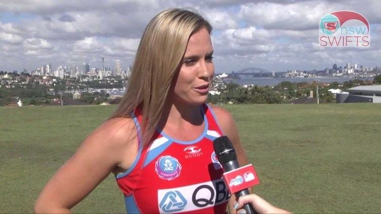 Kimberlee Green Kimberlee Green named 2014 NSW Swifts Captain YouTube