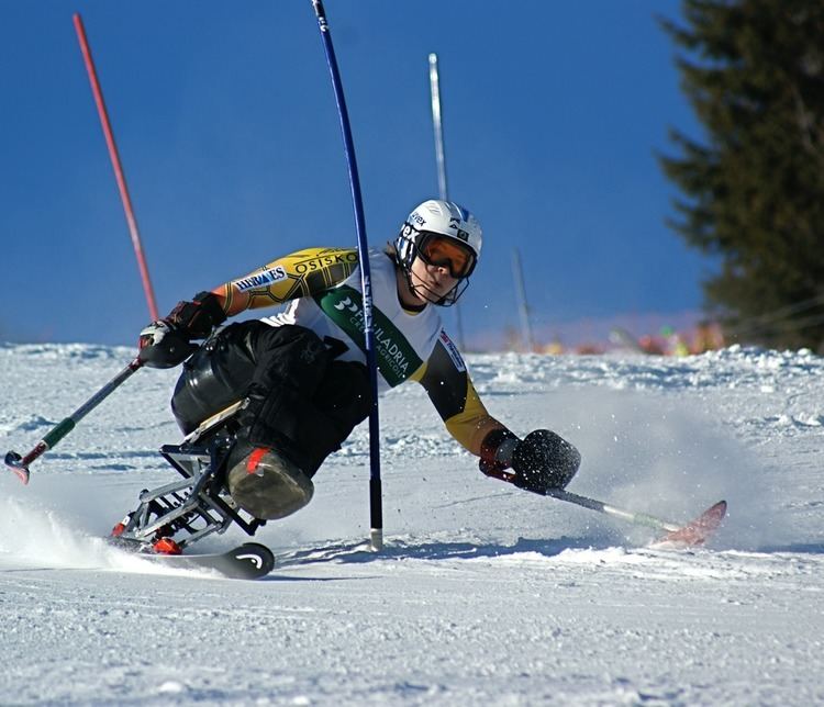 Kimberly Joines ParaAlpine Sit Skier Kimberly Joines