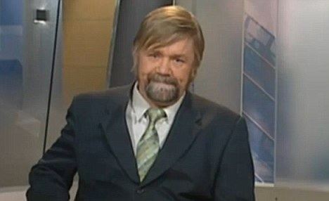 Kimmo Wilska Finnish Anchorman is sacked for swigging beer live on air Daily