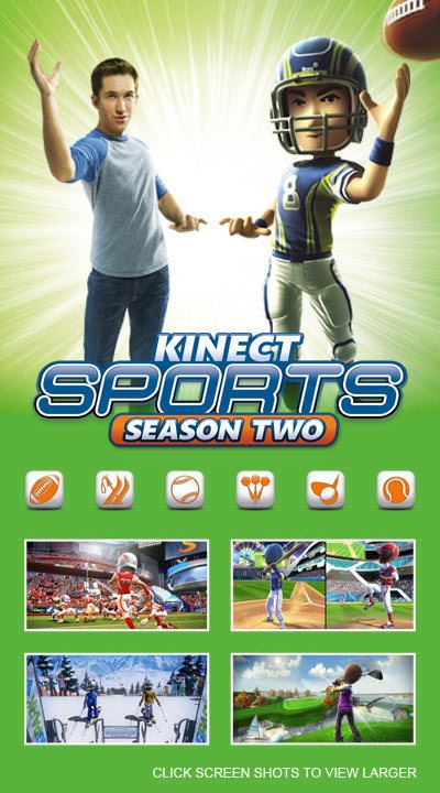 Kinect Sports: Season Two Amazoncom Kinect Sports Season Two Xbox 360 Video Games