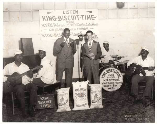 King Biscuit Time Sonny Boy Williamson 1944 King Biscuit Time Photograph