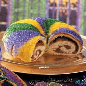 King cake Mardi Gras King Cake Recipe Taste of Home