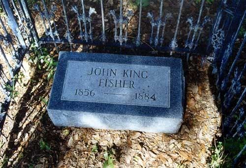 King Fisher John King Fisher 1854 1884 Find A Grave Memorial