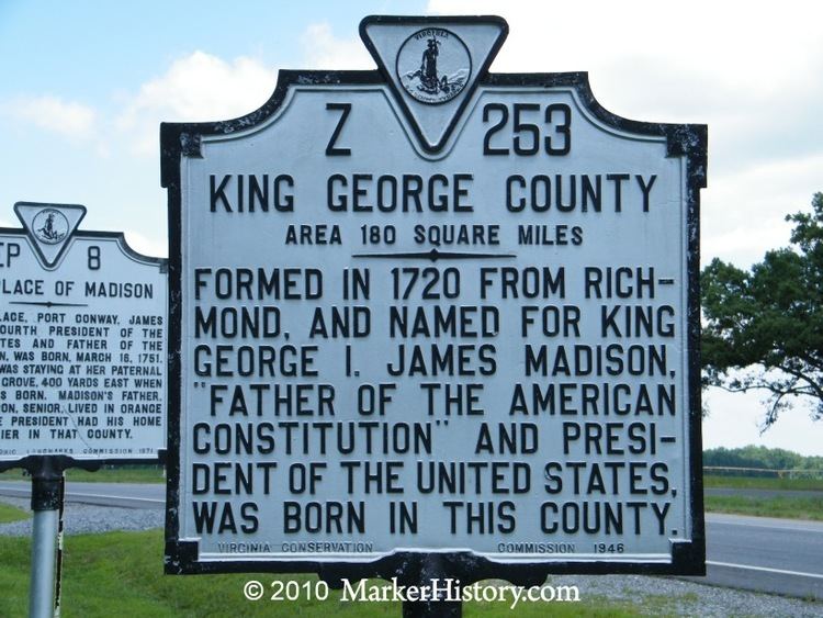 King George County, Virginia wwwmarkerhistorycomImagesLow20Res20A20Shots