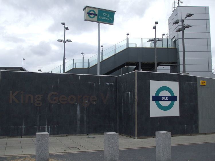 King George V DLR station