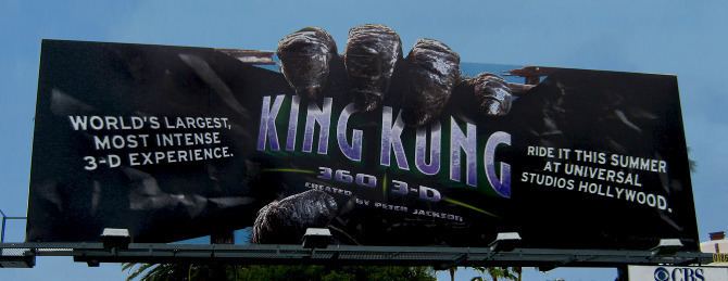 King Kong: 360 3-D King Kong 360 3D Ben Salas ACDArt Director