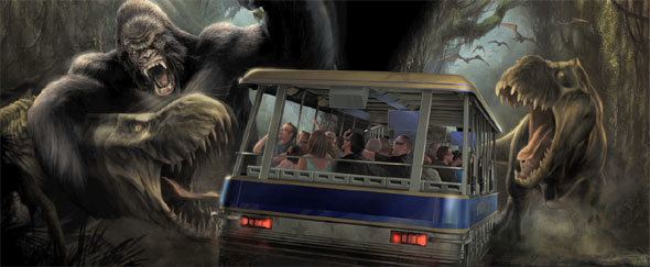 King Kong: 360 3-D Depressing Universal39s King Kong Ride Replaced With 3D Glasses