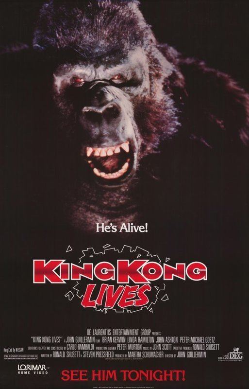 King Kong Lives King Kong Lives 1986