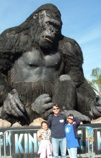 King Kong statue Universal Studios Jan 07