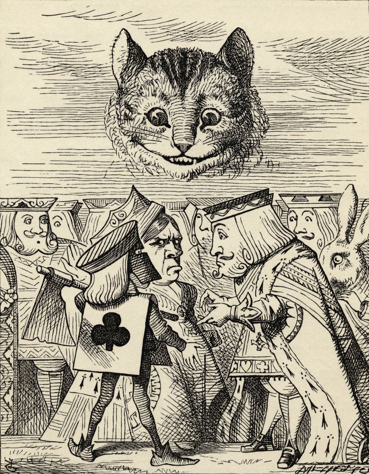 King of Hearts (Alice's Adventures in Wonderland) John Tenniel The King of Hearts arguing with the Executioner from