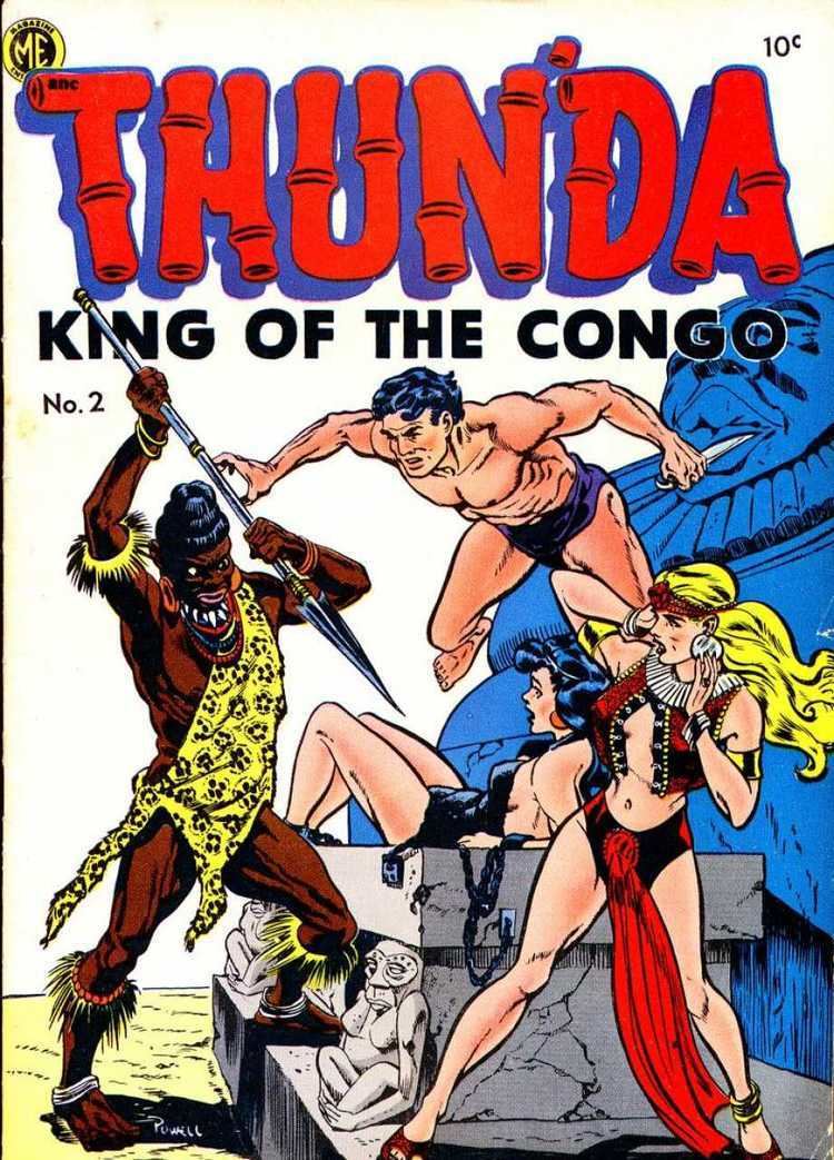 King of the Congo Thunda King of the Congo 2 The White Goddess of Kotangu Issue