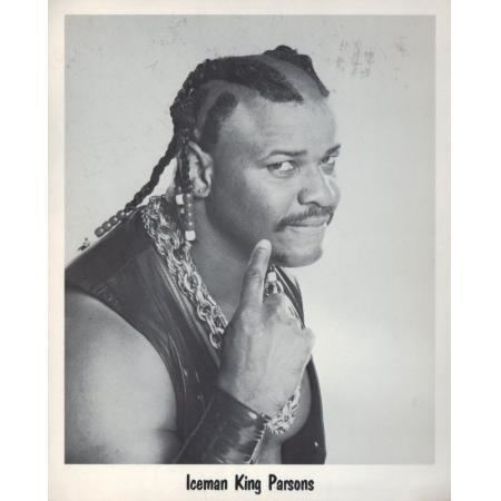 King Parsons Vintage 8 x 10 Wrestling Photo Iceman King Parsons Professional