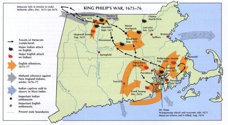 King Philip's War King Philip39s War Indian Wars Access Genealogy