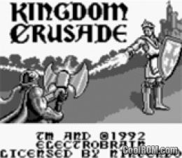 Kingdom Crusade Kingdom Crusade ROM Download for Gameboy Color GBC CoolROMcom