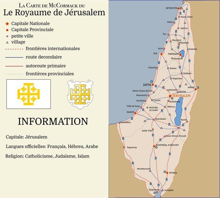 Kingdom of Jerusalem Kingdom of Jerusalem Map 2015 Christian Levant by theirishisraeli