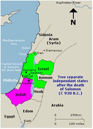 Kingdom of Judah Old Testament Survey part four of six David Israel and Judah