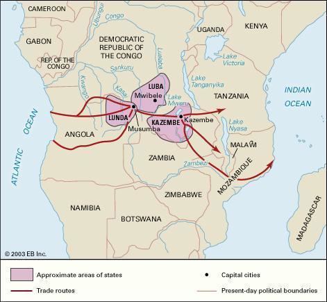 Kingdom of Lunda Lunda empire historical state Africa Britannicacom