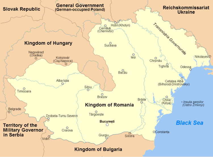 Kingdom of Romania Administrative divisions of the Kingdom of Romania 194144 Wikipedia